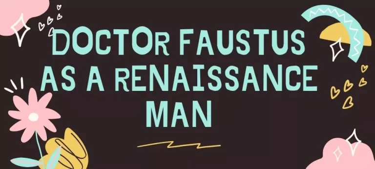 Doctor Faustus as a Renaissance man