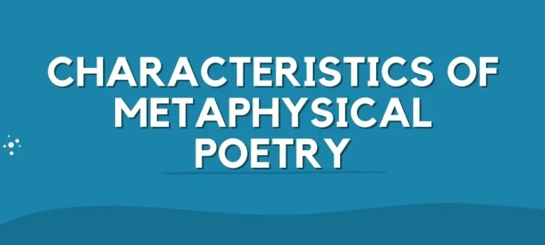Characteristics of Metaphysical poetry